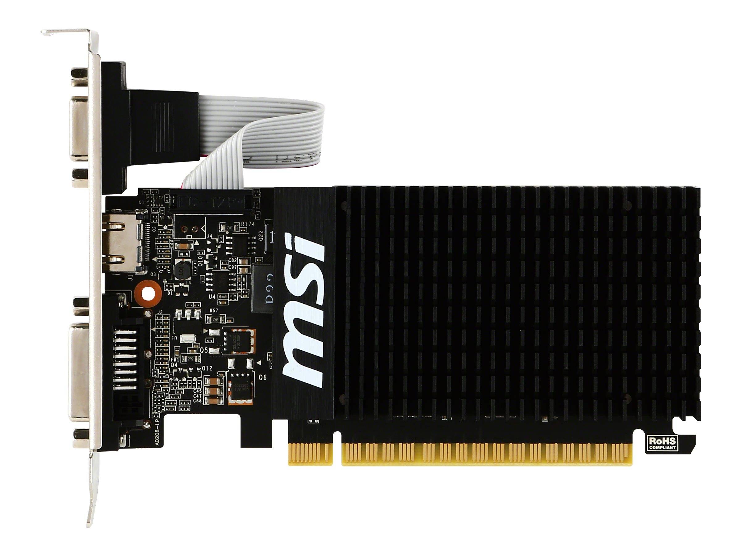 GT710 2GB MSI LP passiv DDR3