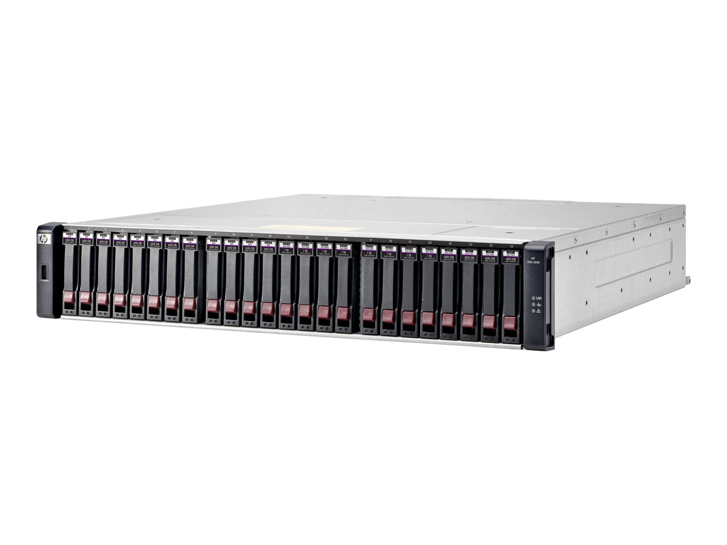HP Enterprise Modular Smart Array 2040 SAN Dual Controller SFF Bundle""