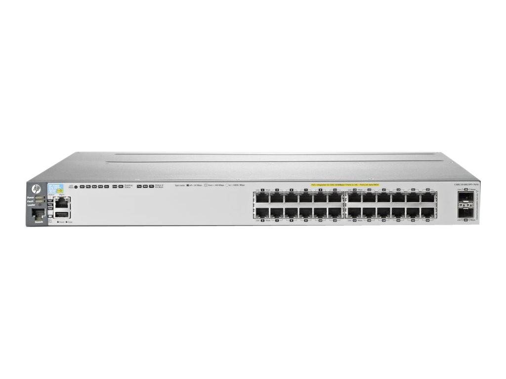HP Enterprise Aruba 3800-24G-PoE+-2SFP+ - Switch""