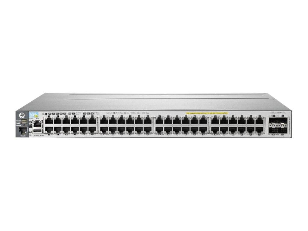 HP Enterprise Aruba 3800-48G-PoE+-4SFP+ - Switch""