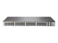 HPE Switch 1000Mbit 48xTP + 4x 10GB TP, 1850-48G-4XGT-PoE+ 370W