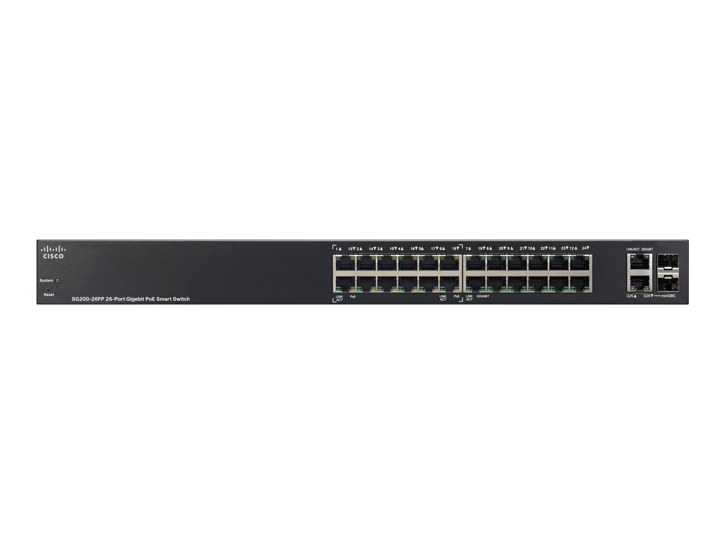 Cisco Small Business Smart SG200-26 - Switch