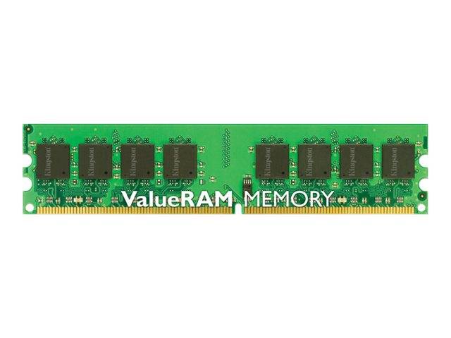 Kingston ValueRAM - DDR2 - Modul - 1 GB - DIMM240-PIN - 800 MHz / PC2-6400 - CL6