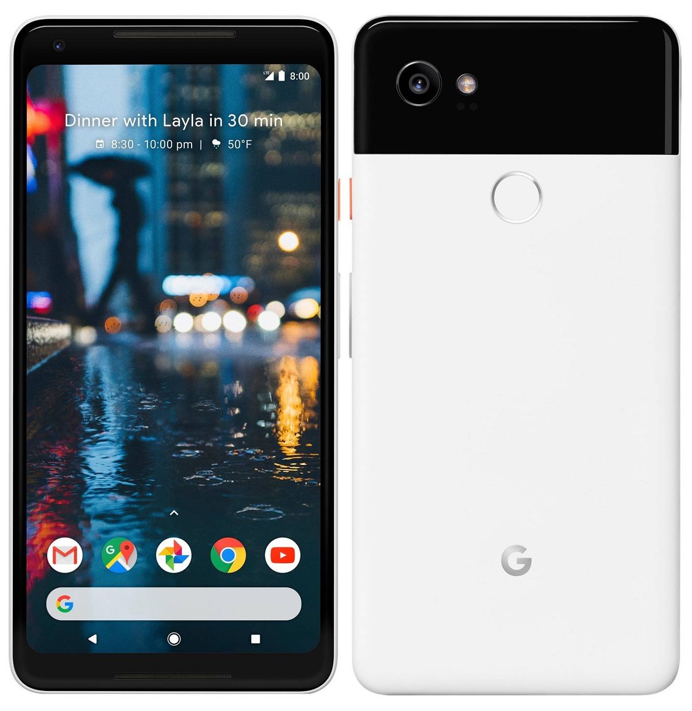 Google Pixel 2 XL 64GB Black & White