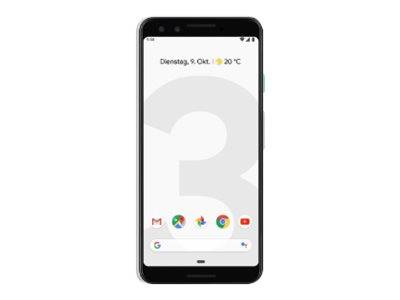 Google Pixel 3 128GB LTE-Mobiltelefon clearly white Smartphone 128 GB - Smartphone - 128 GB""