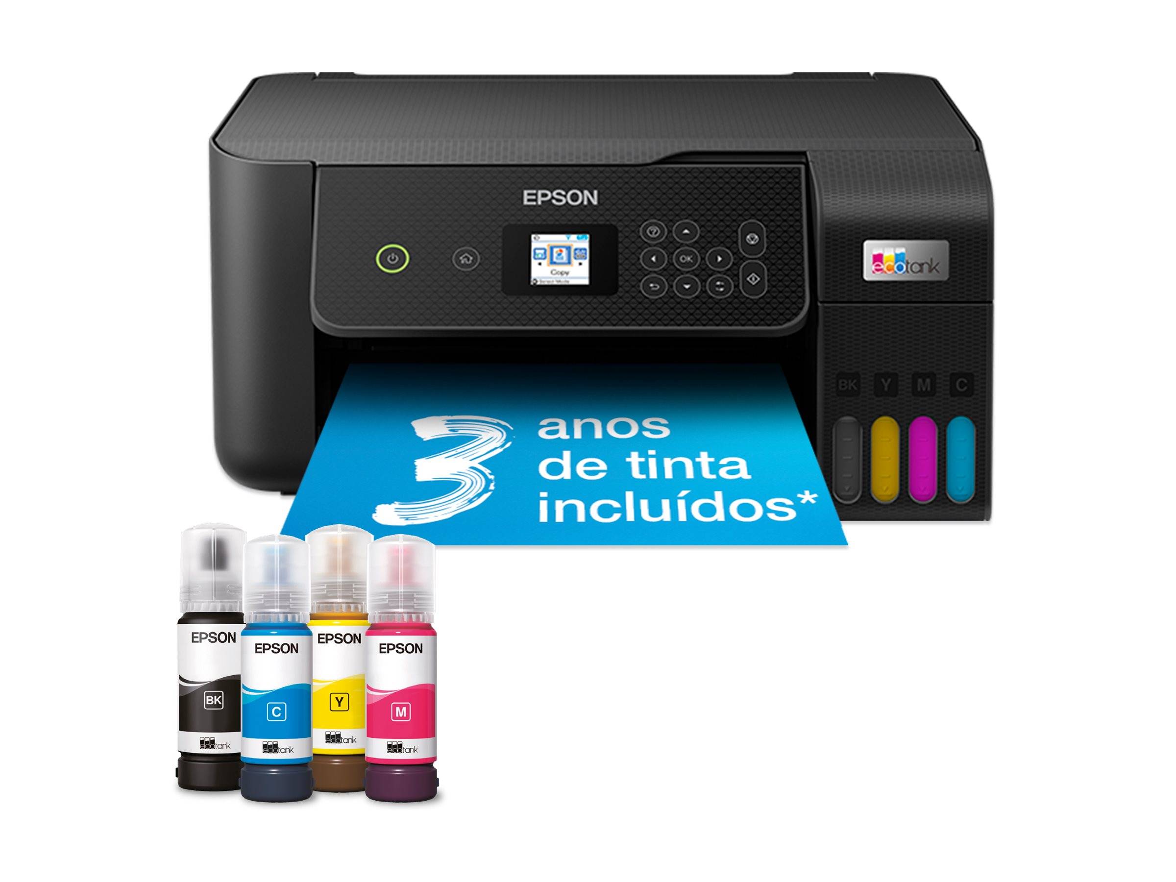 Epson EcoTank ET-2825 - Multifunktionsdrucker - Farbe - Tintenstrahl - nachfüllbar - A4 (Medien)