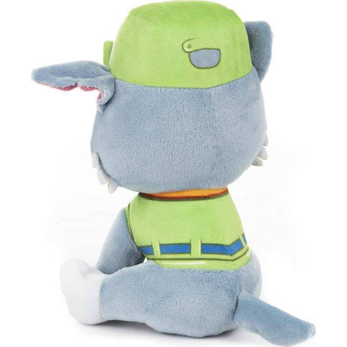PAT PATROL PLUSH 15 CM ROCKY Paw Patrol Gund - 6058442 - weicher und waschbarer Plüsch ab 12 Monaten
