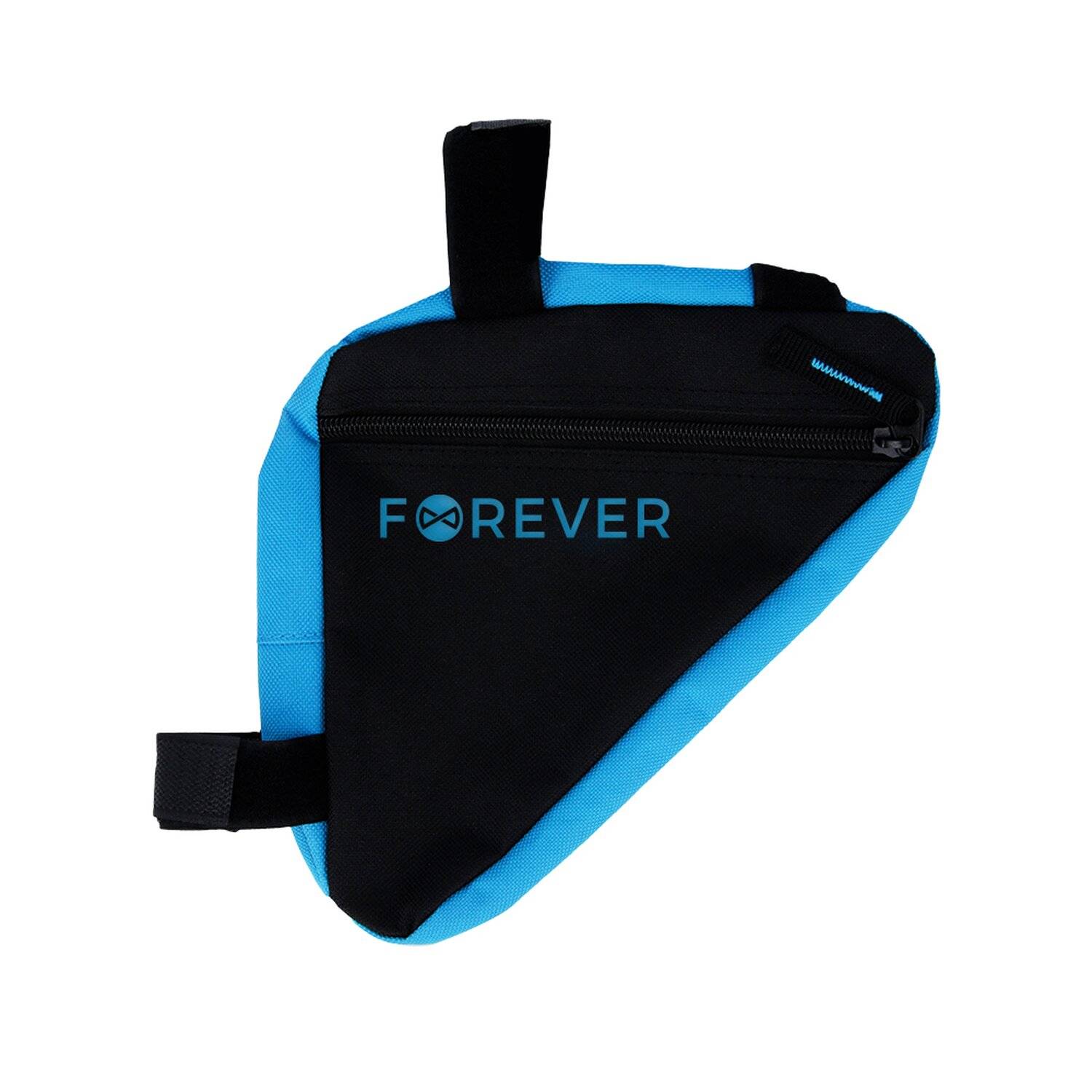 Forever Dreiecktasche Outdoor Rahmen Fahrradtasche Spritzwassergeschützt Werkzeugtasche Schwarz & Blau