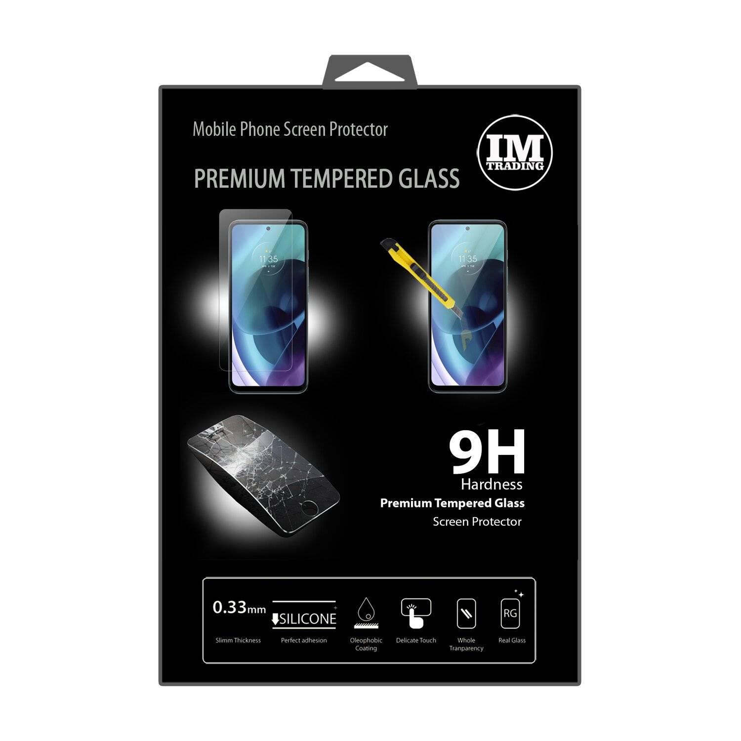 Schutzglas 9H für MOTOROLA MOTO G71 5G Displayschutzfolie Schutzfolie Passgenau Glas
