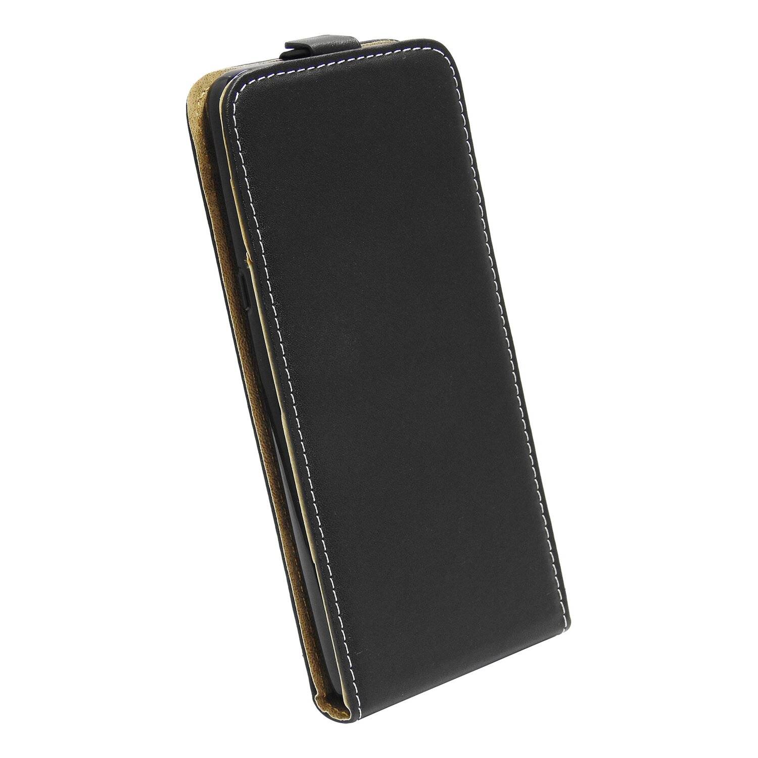 Flip Case für MOTOROLA MOTO G 5G Handy Tasche vertikal aufklappbar Schutzhülle Klapp Hülle Schwarz