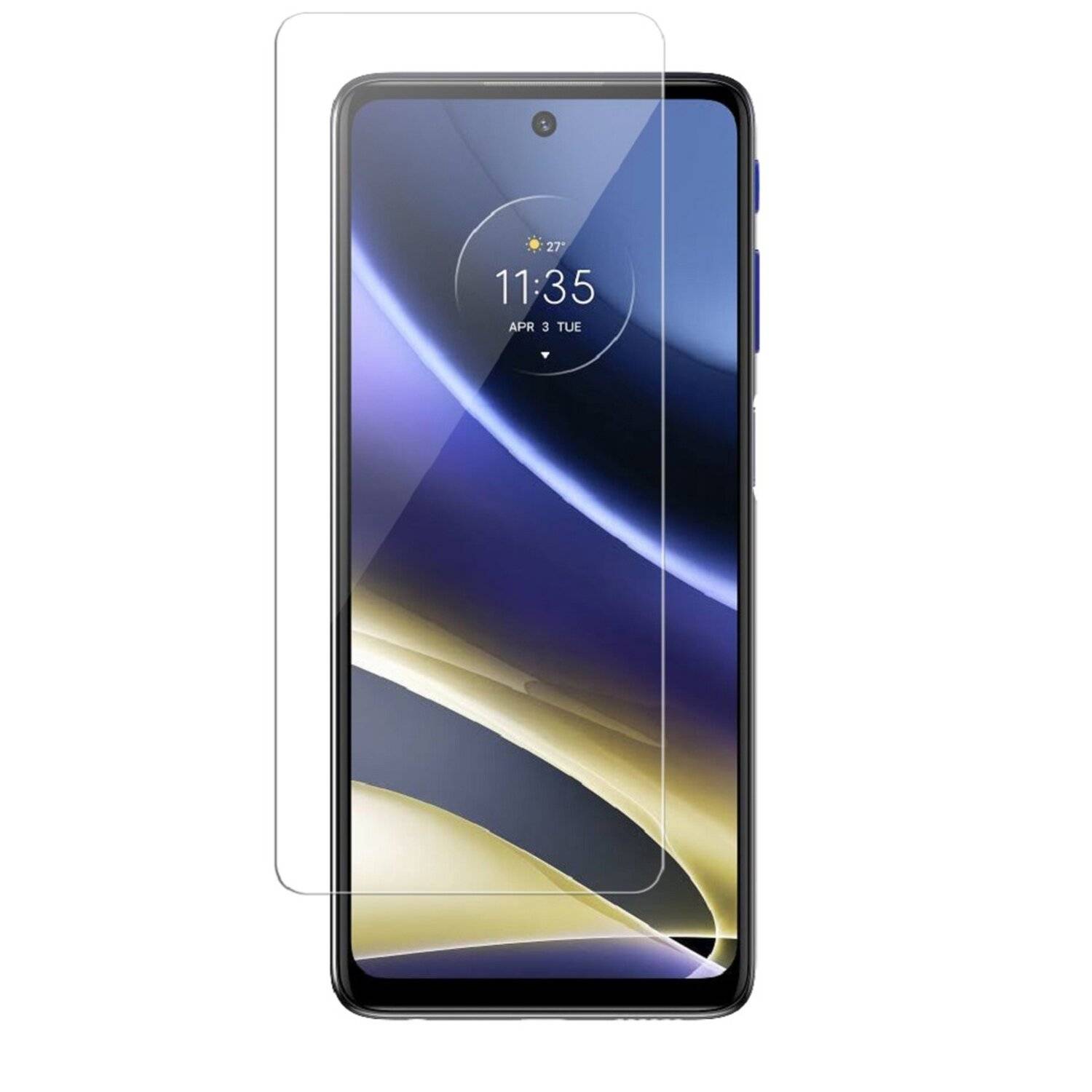 Schutzglas 9H für MOTOROLA MOTO G51 5G Displayschutzfolie Passgenau Glas