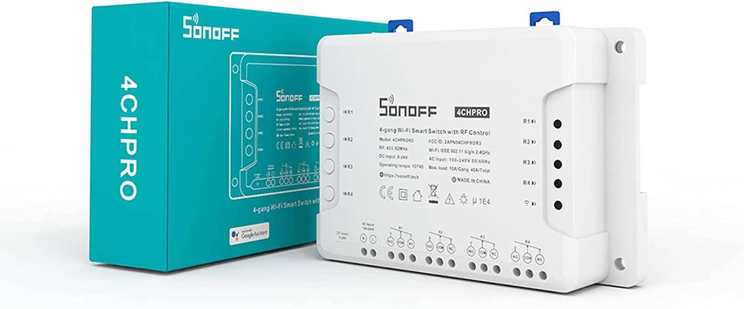 Intelligenter Schalter WiFi SONOFF 4CHPROR3