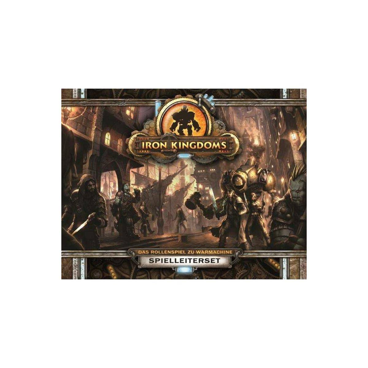 PIP409D - Iron Kingdoms: Spielleiterset, Hardcover (DE-Ausgabe)