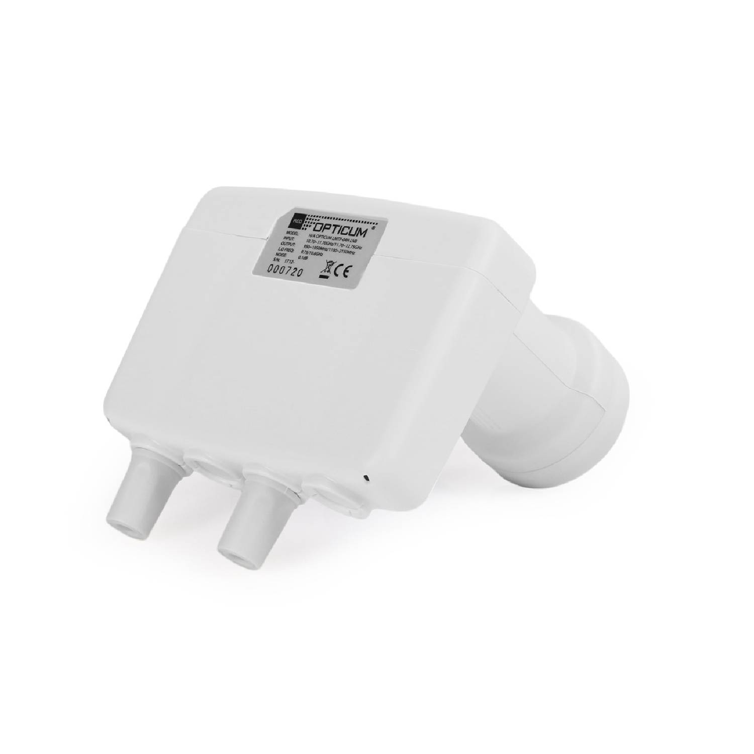 Monoblock Twin LNB LMTP 04H 0.1dB - 2 Teilnehmer Astra / Hotbird ,DiseqC - 3D UHD 4K Ready