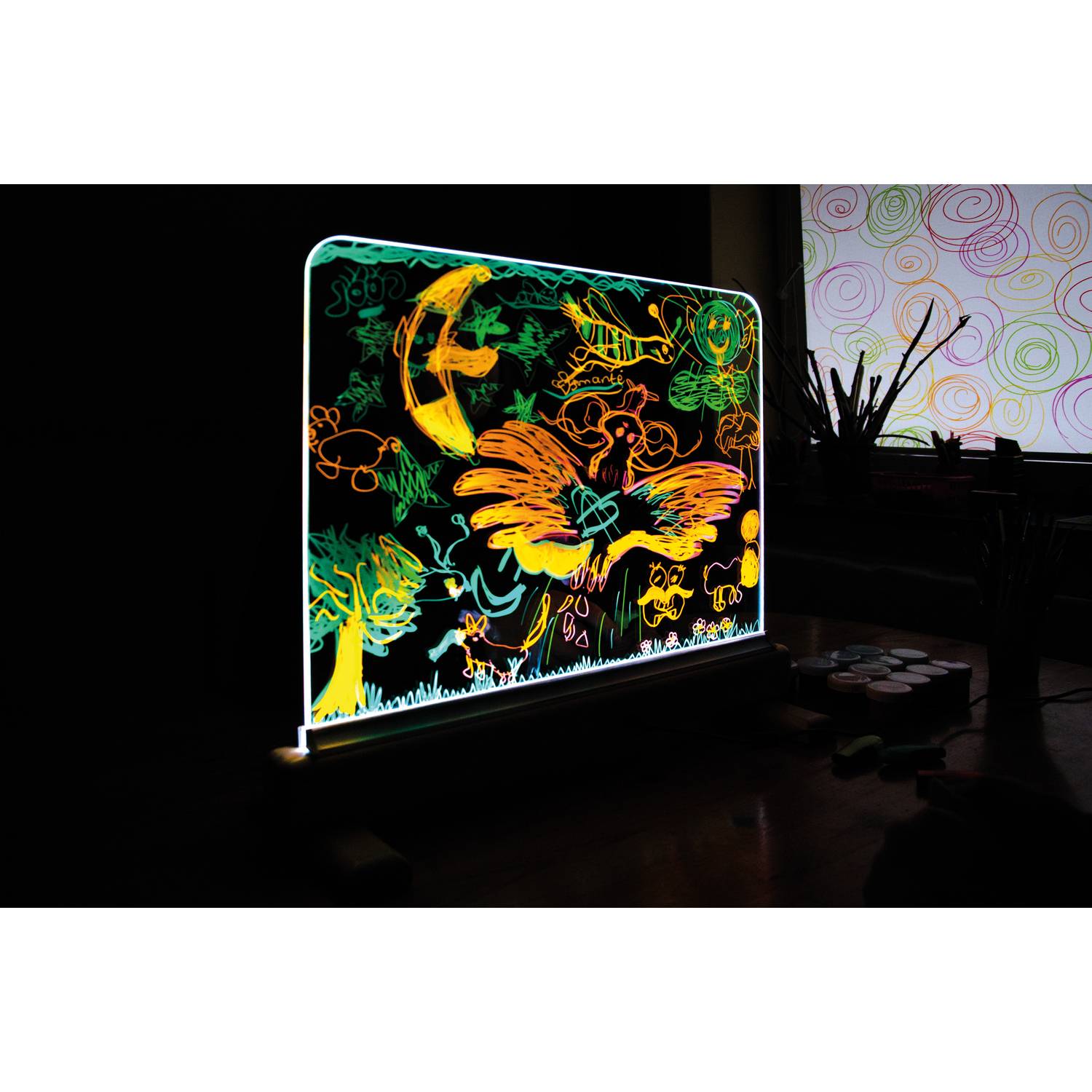 EDUPLAY 110-298 Leuchtstaffelei, natur