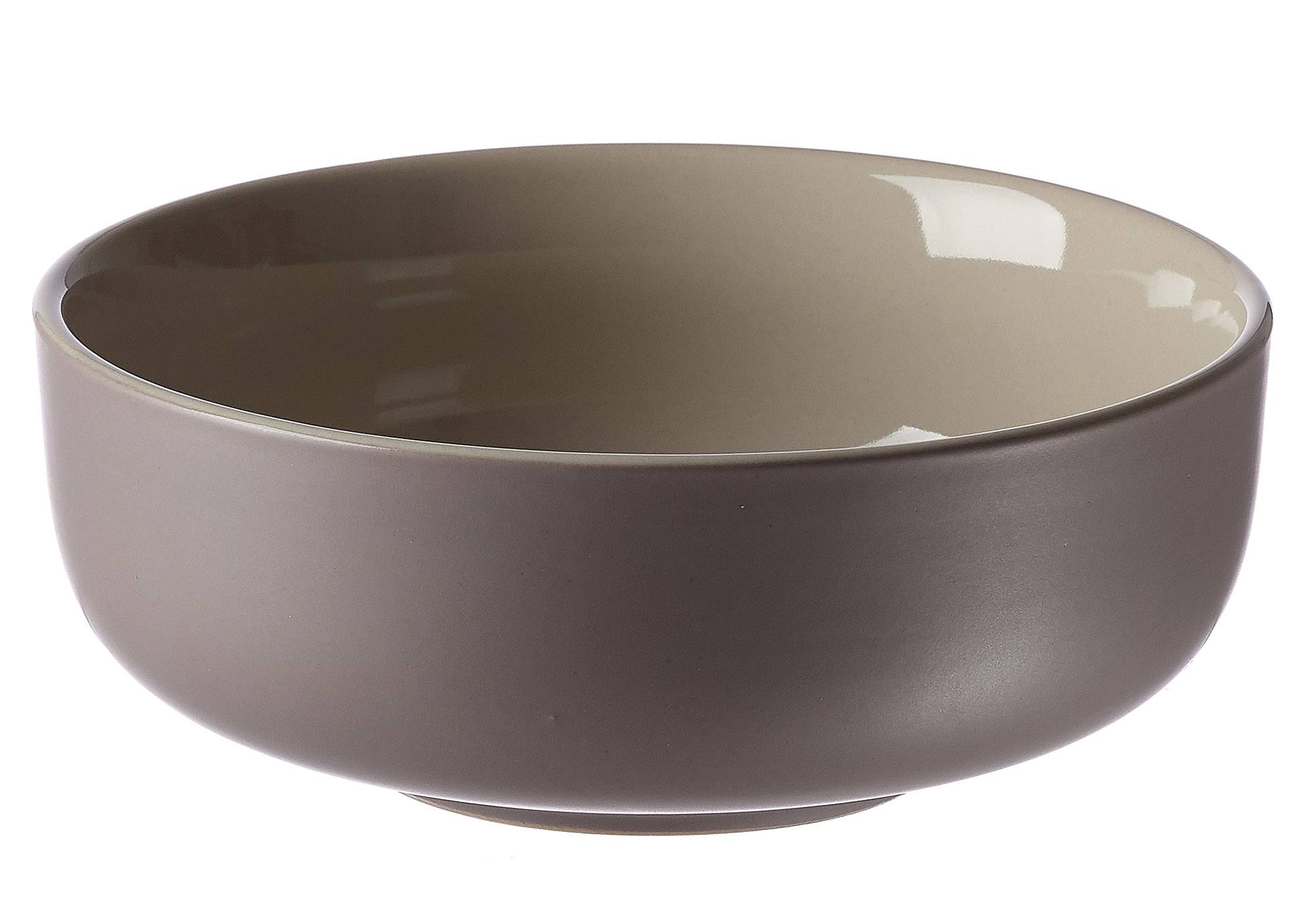 Ritzenhoff & Breker Müslischale Jasper Keramik Geschirr 500 ml taupe