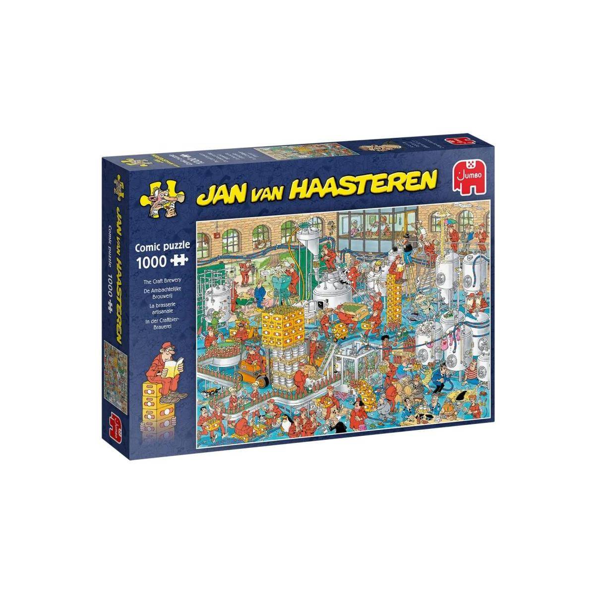 20065 - Kraftbierbrauerei von Jan van Haasteren, Puzzle, 1000 Teile