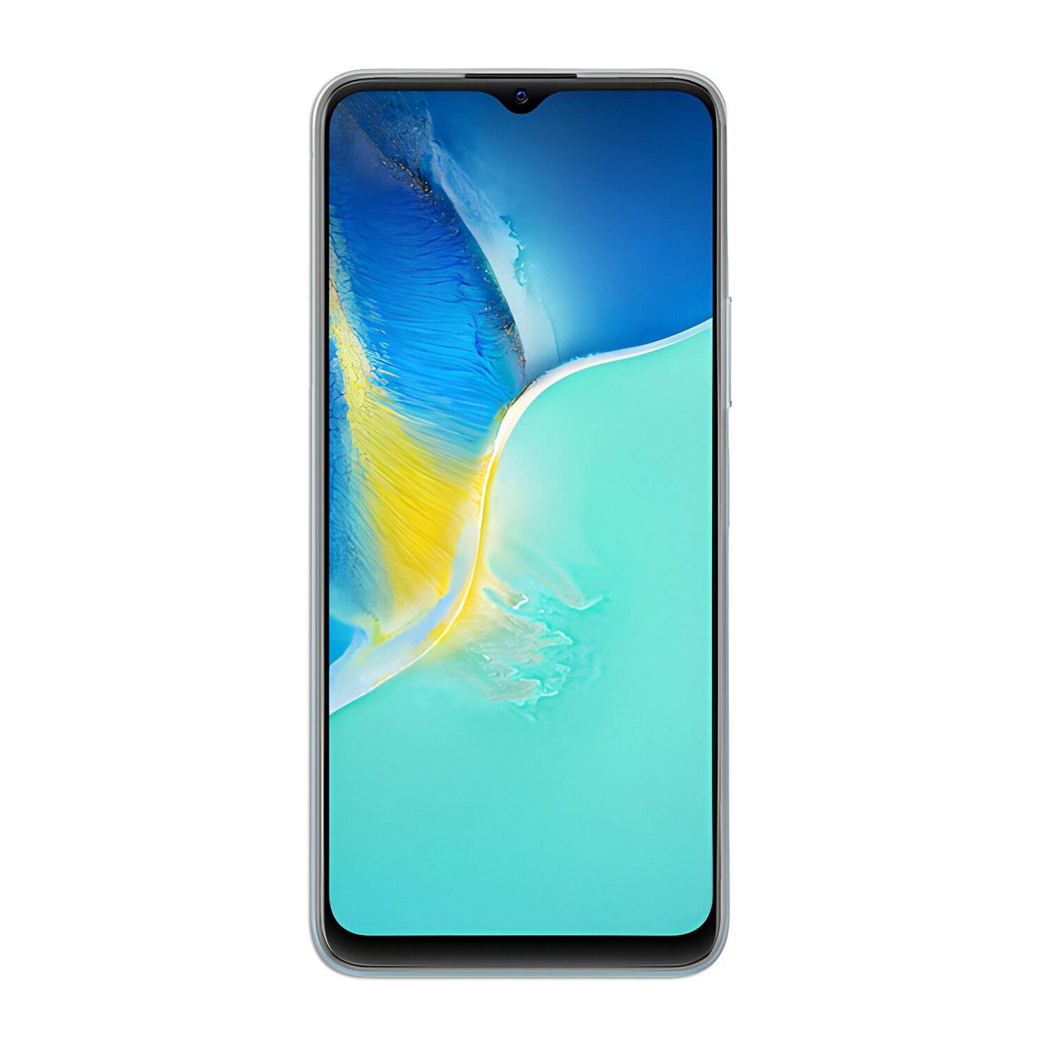 Silikon Hülle Basic kompatibel mit Vivo Y15s Case TPU Soft Handy Cover Schutz Transparent