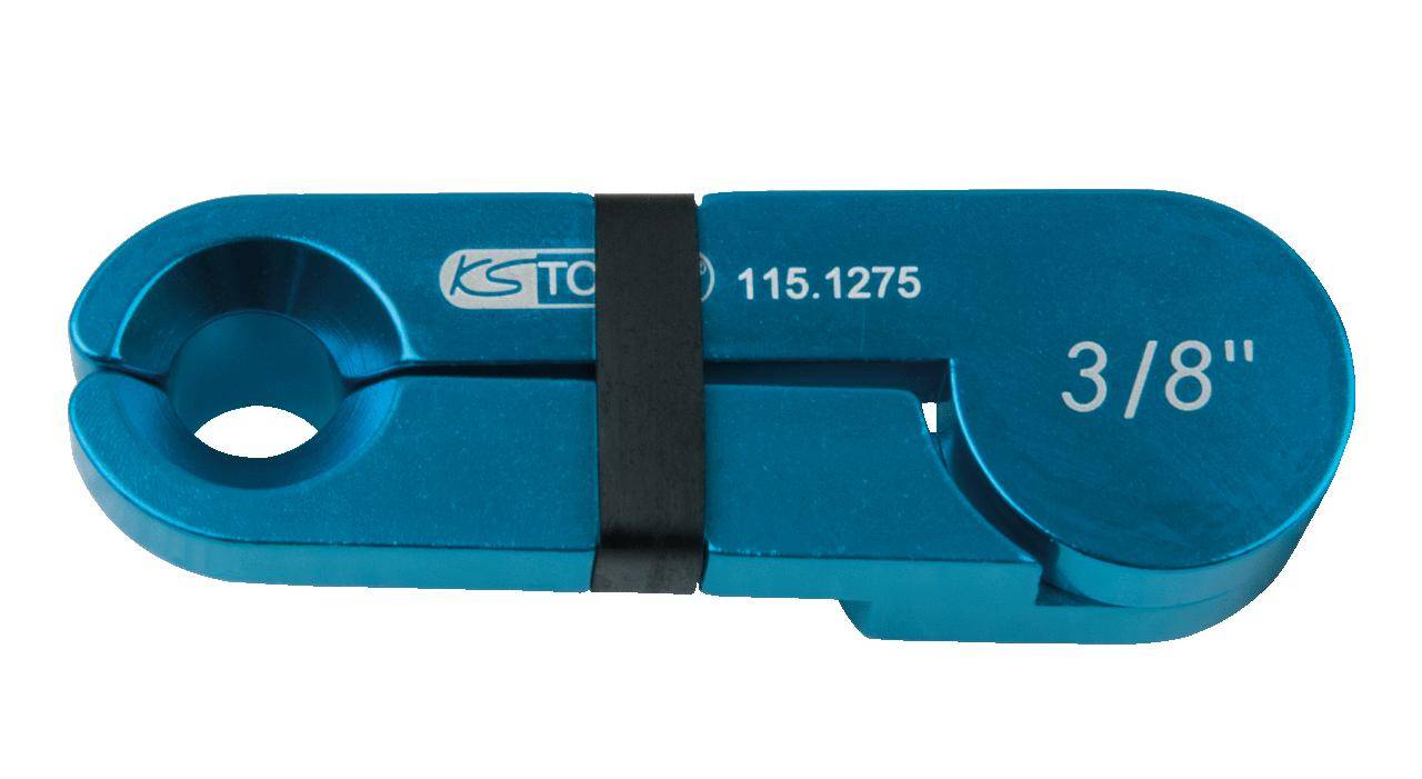 KS TOOLS Scheren-Entriegler, Alu blau, 3/8"