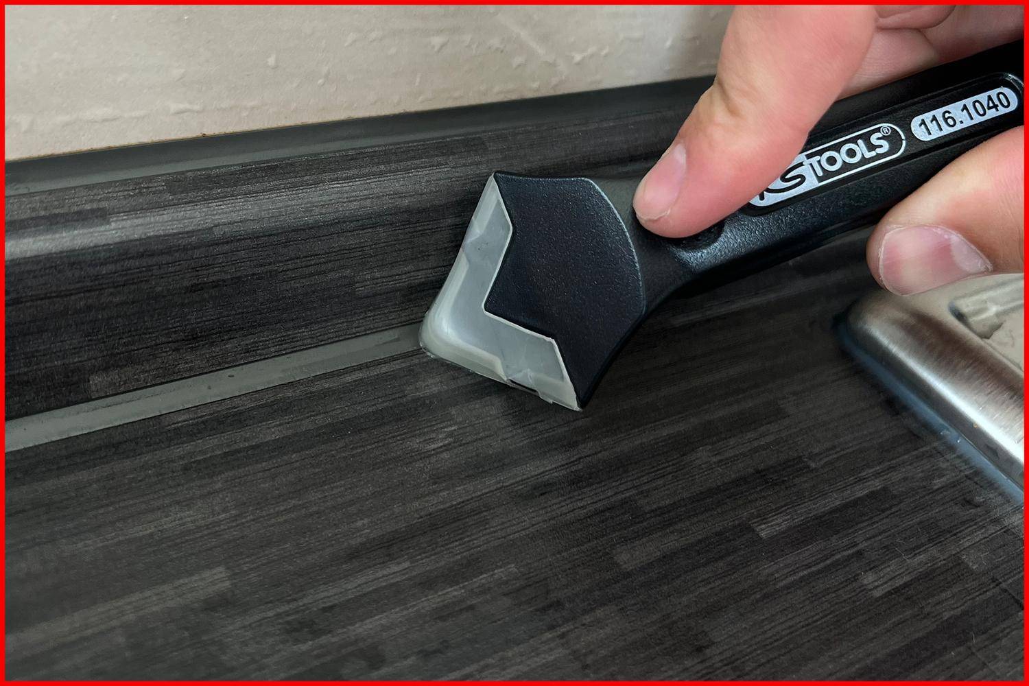 KS TOOLS FUGENFIX Silikonschaber- und Abziehersatz, 7-tlg