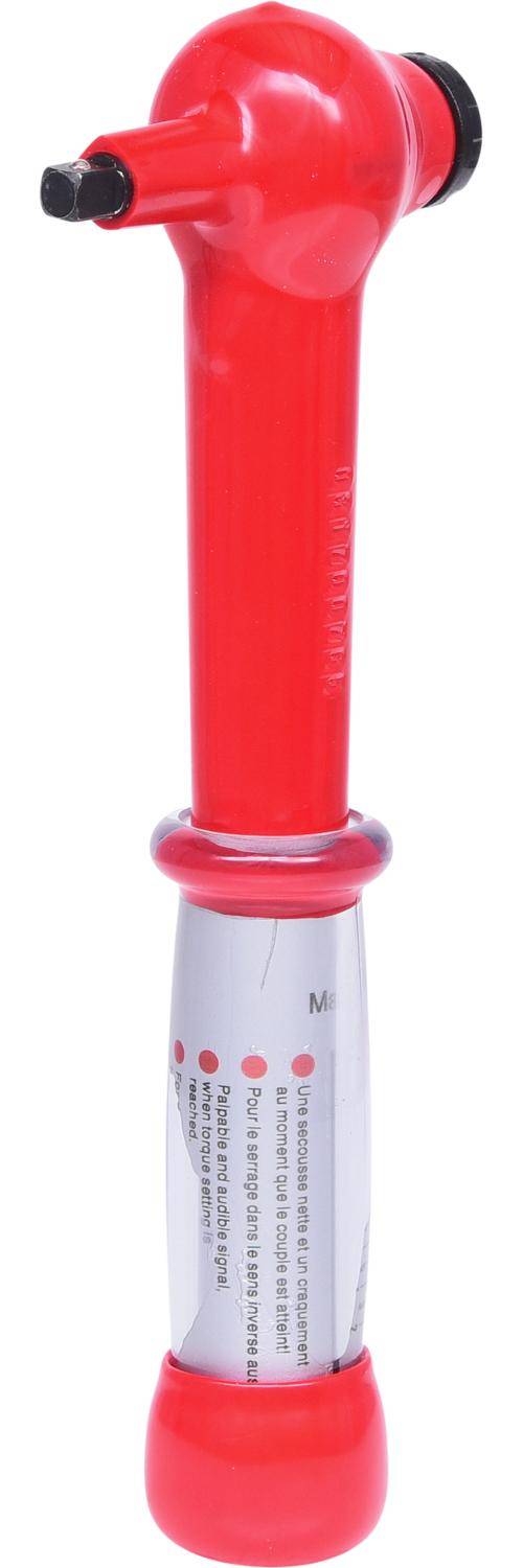 KS TOOLS 1/4" Mini Drehmomentschlüssel mit Schutzisolierung und