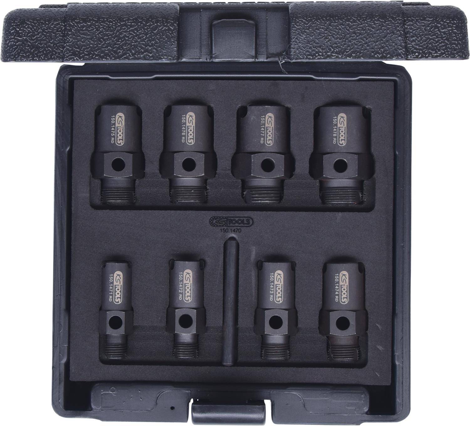 KS TOOLS Gewinde-Reparatur-Satz, 9-tlg