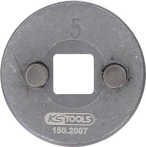 KS TOOLS Bremskolben-Werkzeug Adapter #5, Ã˜ 35mm (150.2007)