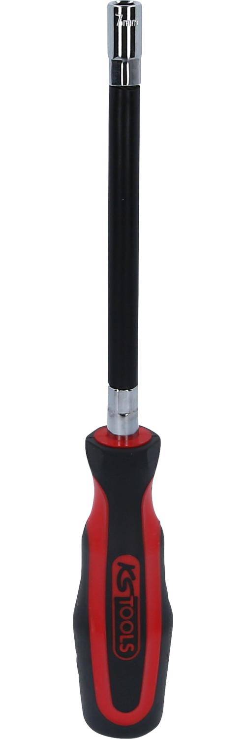 KS TOOLS ERGOTORQUEplus Stecknuss-Schraubendreher, 7mm