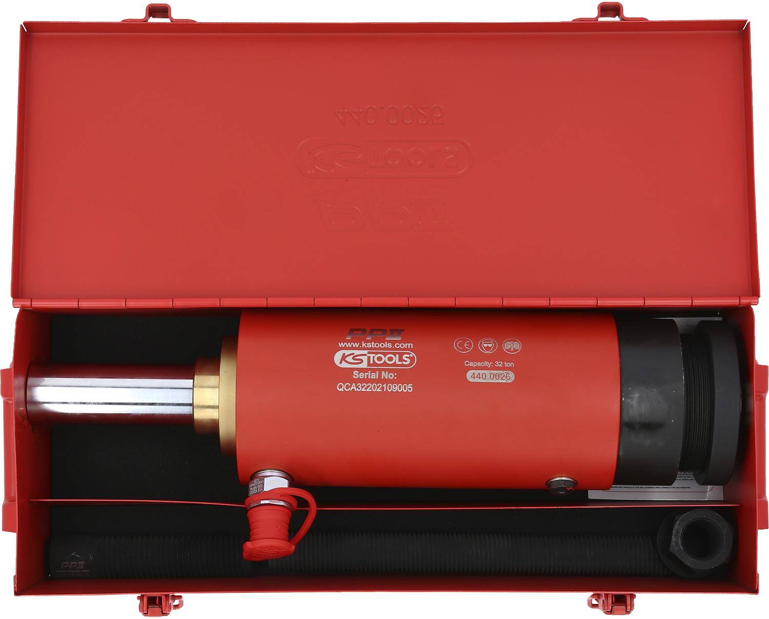 KS TOOLS Hydraulikzylinder, 32t