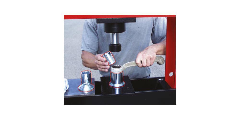 KS TOOLS Stufen-Druckhlsen-Satz, 22-tlg
