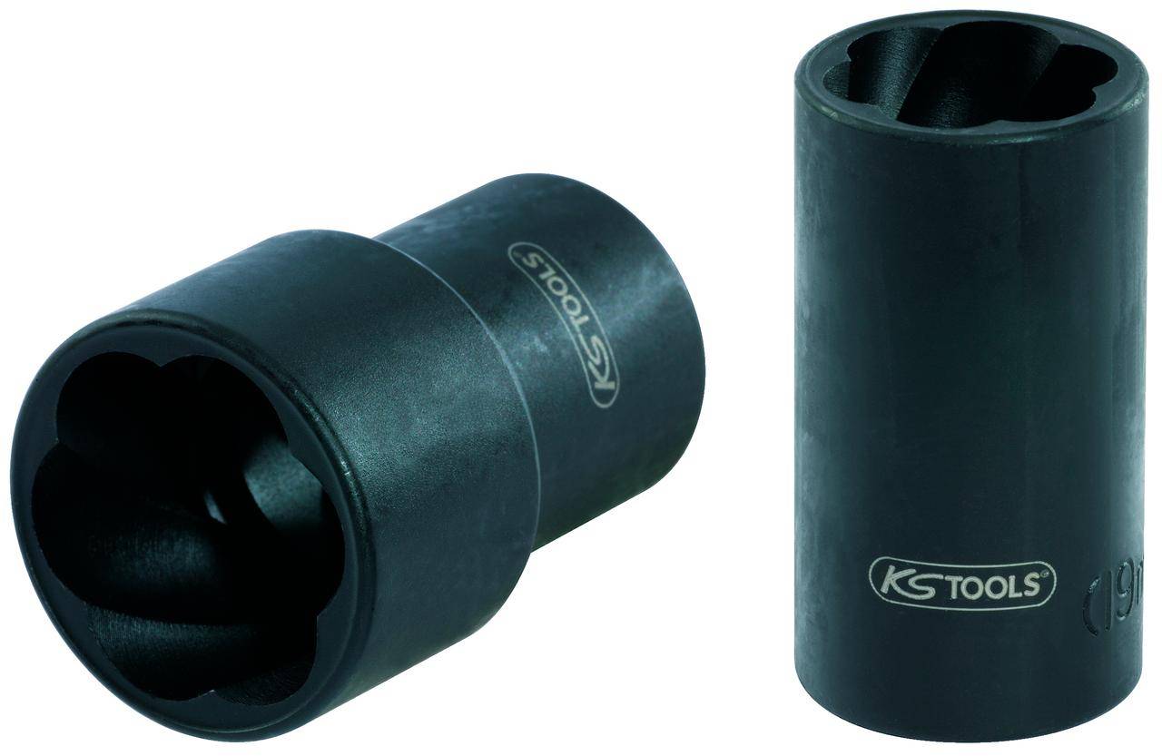 KS TOOLS 1/4" Spiral-Profil-Kraft-Stecknuss, 11mm