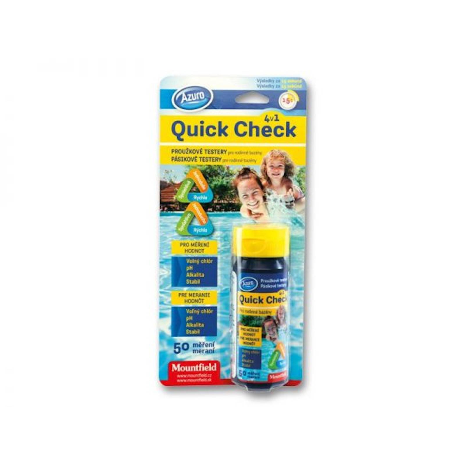 Mountfield 3EXX0604 - Wassertester - Quick Check 4in1