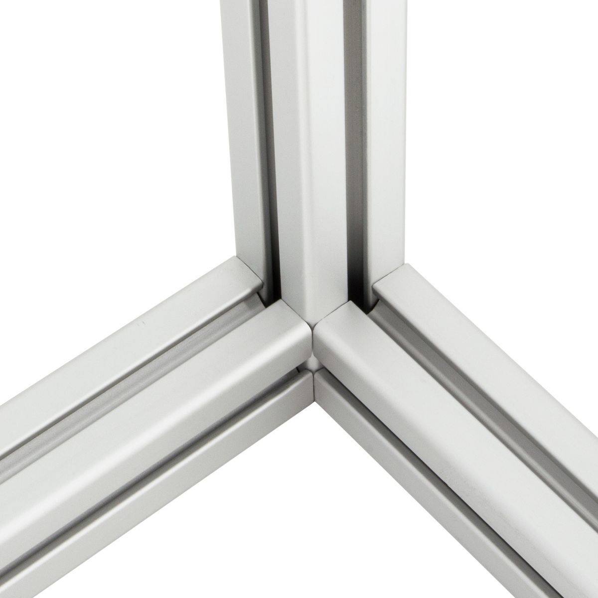 SCHMIDT systemprofile Eckverbinder 3-Weg Nut 8 4040 3D Profil Winkel Verbinder mit Madenschrauben Aluprofil-Zubehör