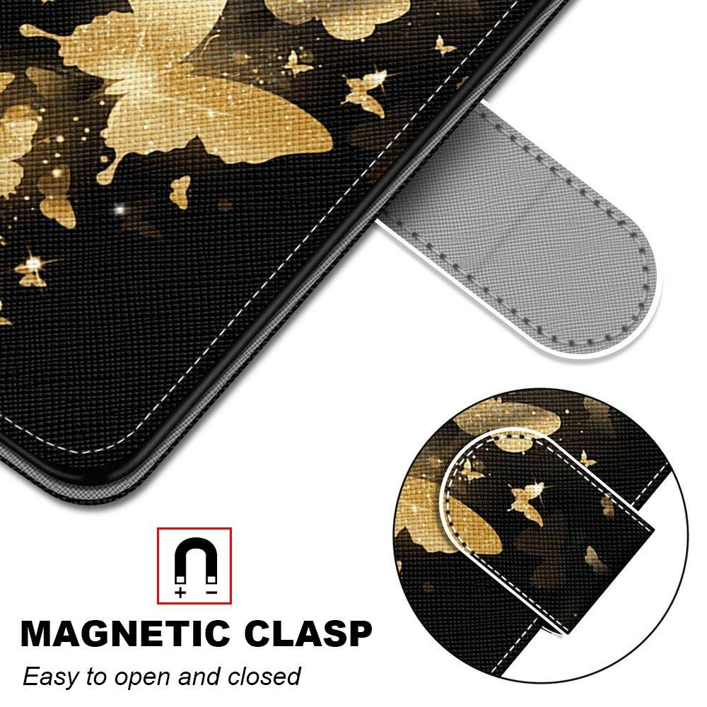 Für ZTE Blade A51 Kunstleder Handy Tasche Book Motiv 3 Schutz Hülle Case Cover Etui Neu