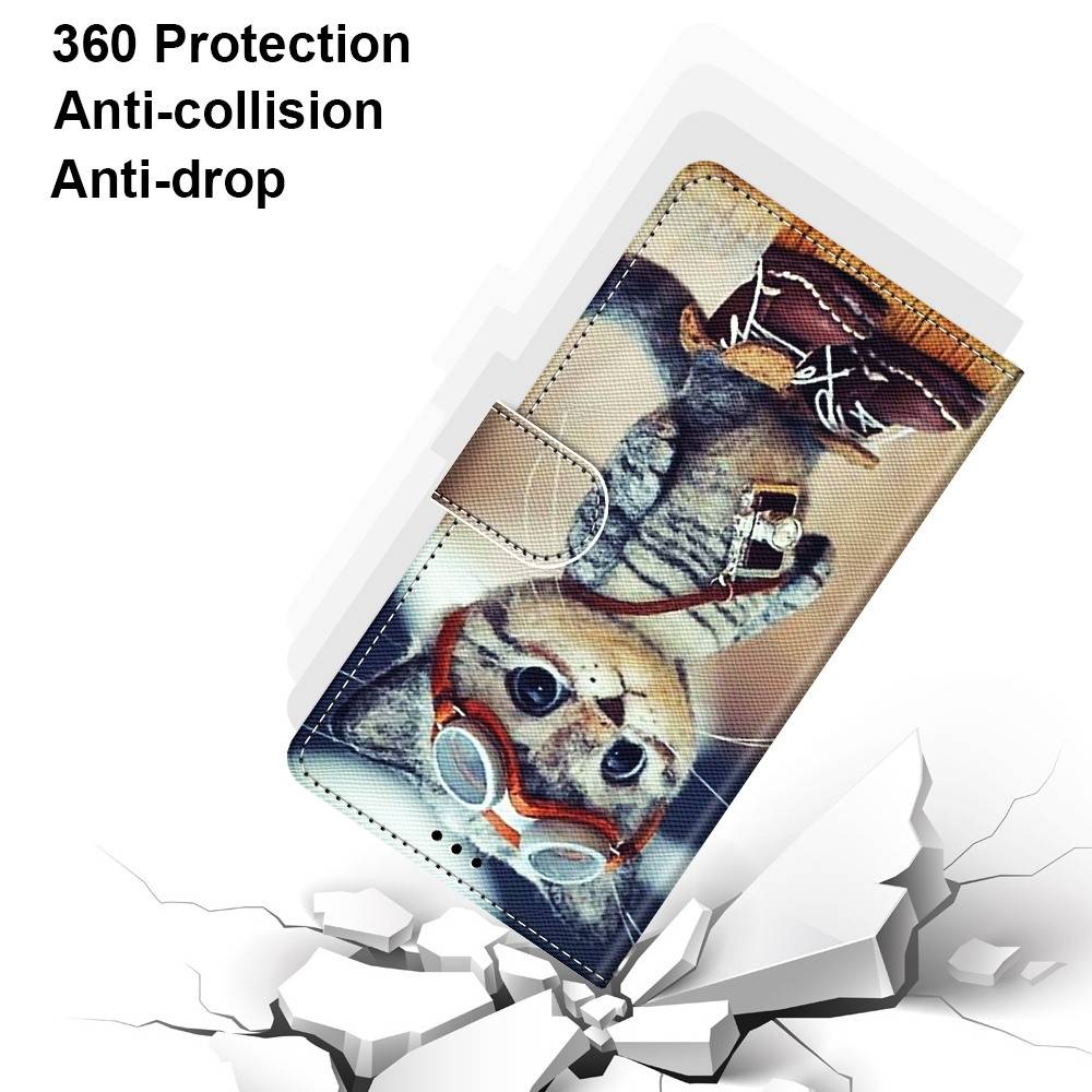 Für Samsung Galaxy S22 Ultra 5G Kunstleder Handy Tasche Book Motiv 3 Schutz Hülle Case Cover Etui Neu