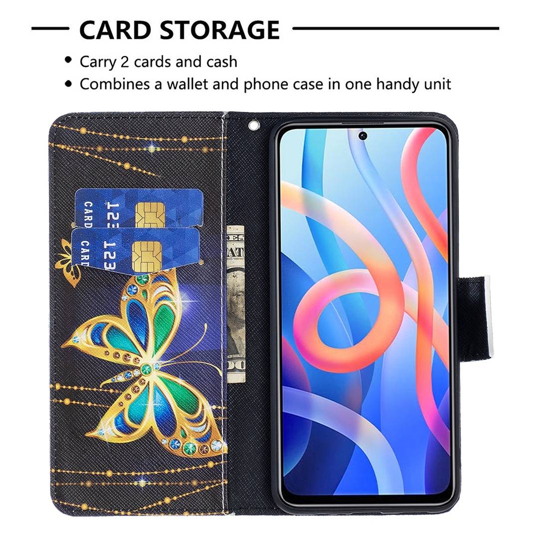 Für Xiaomi Poco M4 Pro 5G Kunstleder Handy Tasche Book Motiv 3 Schutz Hülle Case Cover Etui Neu