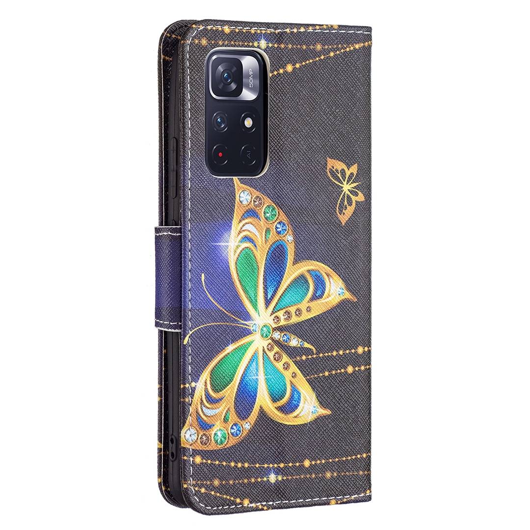 Für Xiaomi Poco M4 Pro 5G Kunstleder Handy Tasche Book Motiv 3 Schutz Hülle Case Cover Etui Neu
