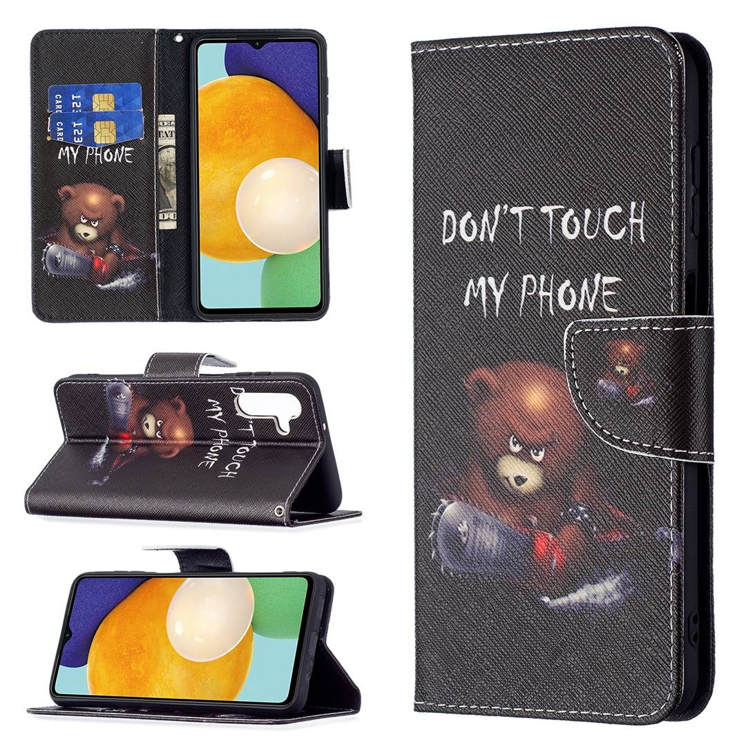Für Samsung Galaxy A13 5G / A04S Kunstleder Handy Tasche Book Motiv 1 Schutz Hülle Case Cover Etui Neu