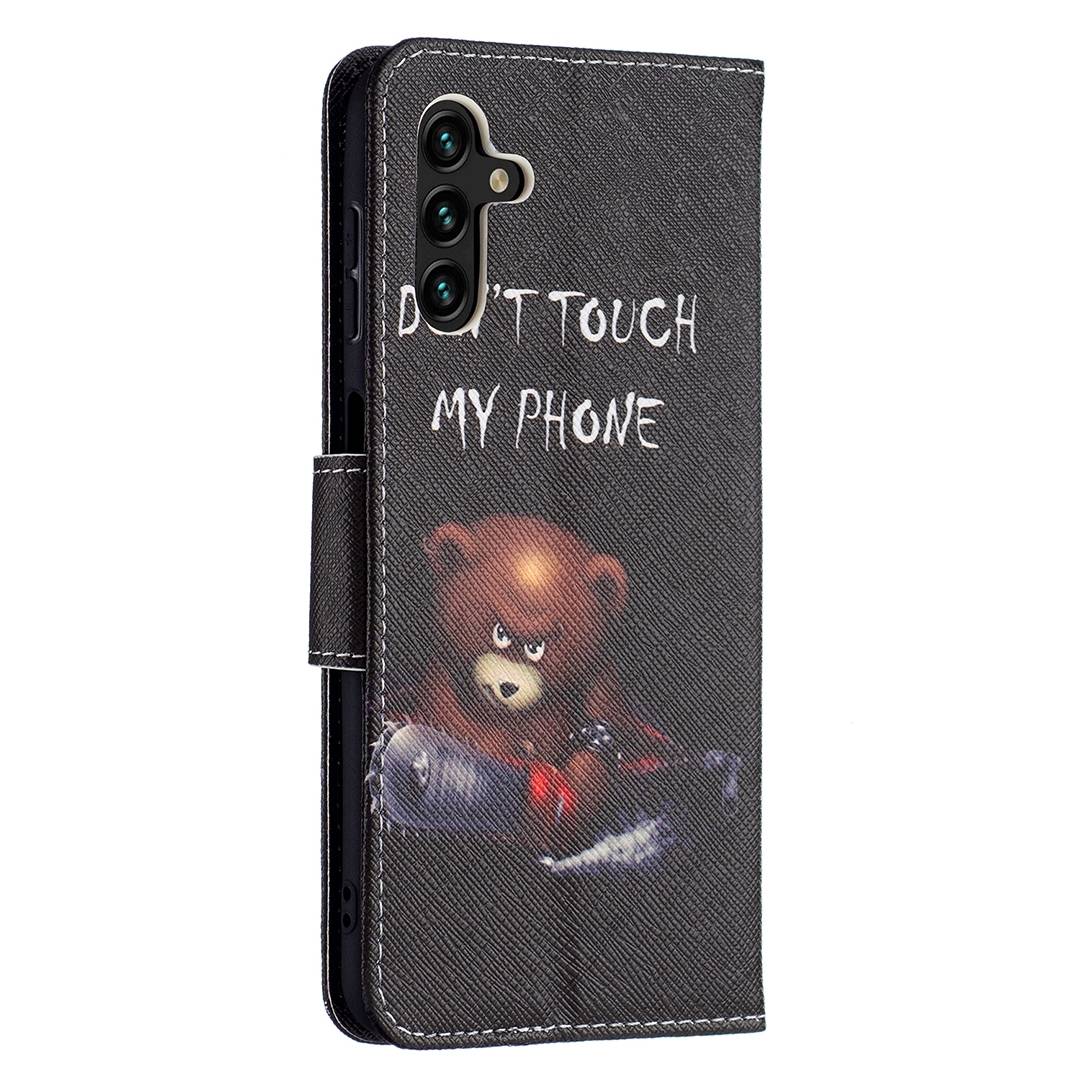 Für Samsung Galaxy A13 5G / A04S Kunstleder Handy Tasche Book Motiv 1 Schutz Hülle Case Cover Etui Neu