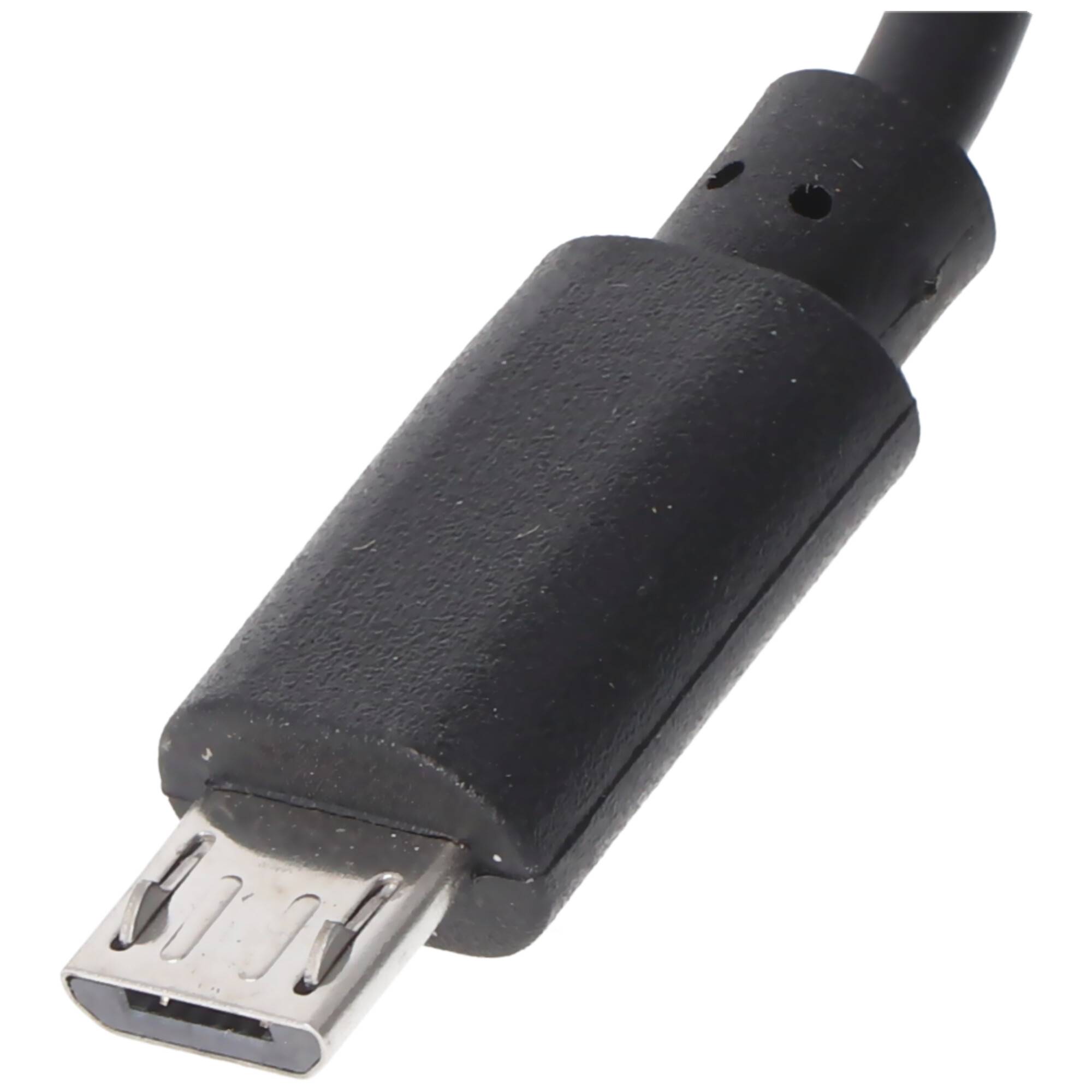 AccuCell KFZ-Ladekabel Micro-USB - 1A - schwarz