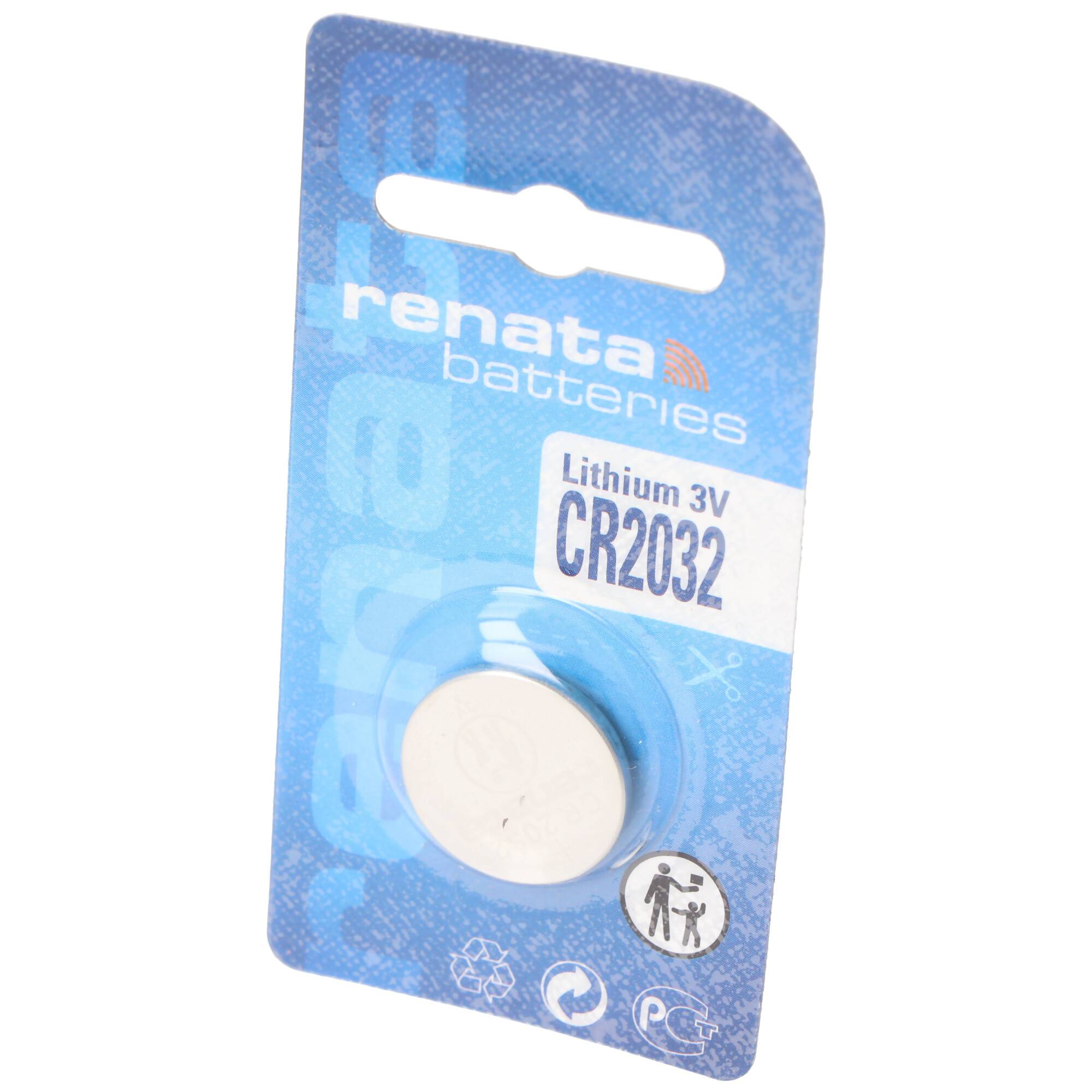 Renata CR2032, 3V Lithium Batterie