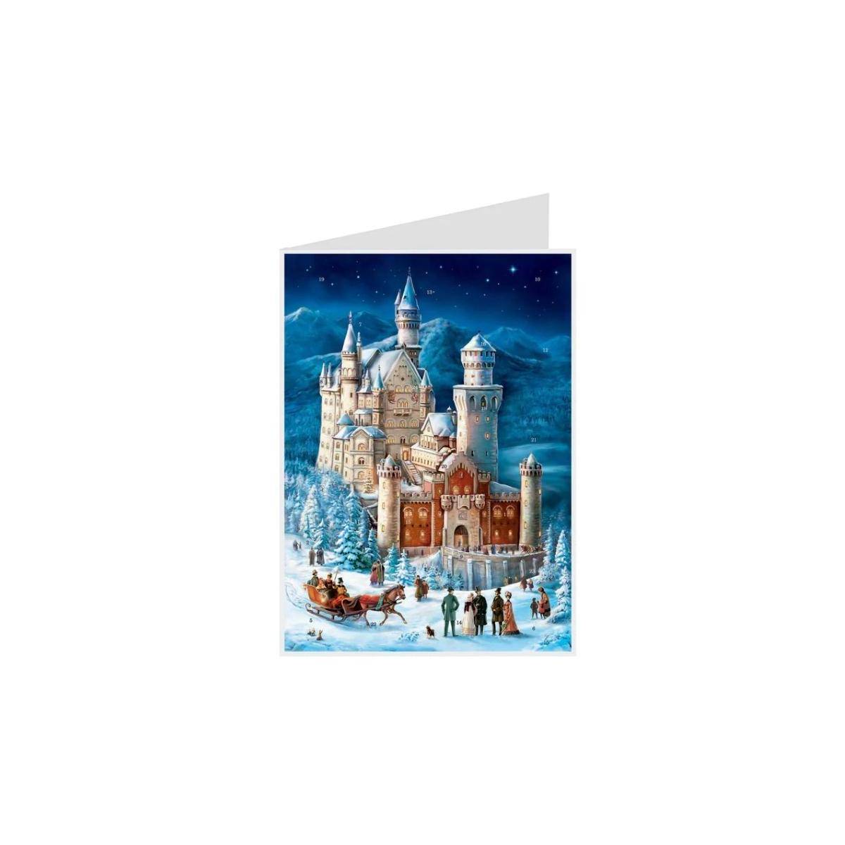 4324 - Mini-Adventskalender Motiv Neuschwanstein