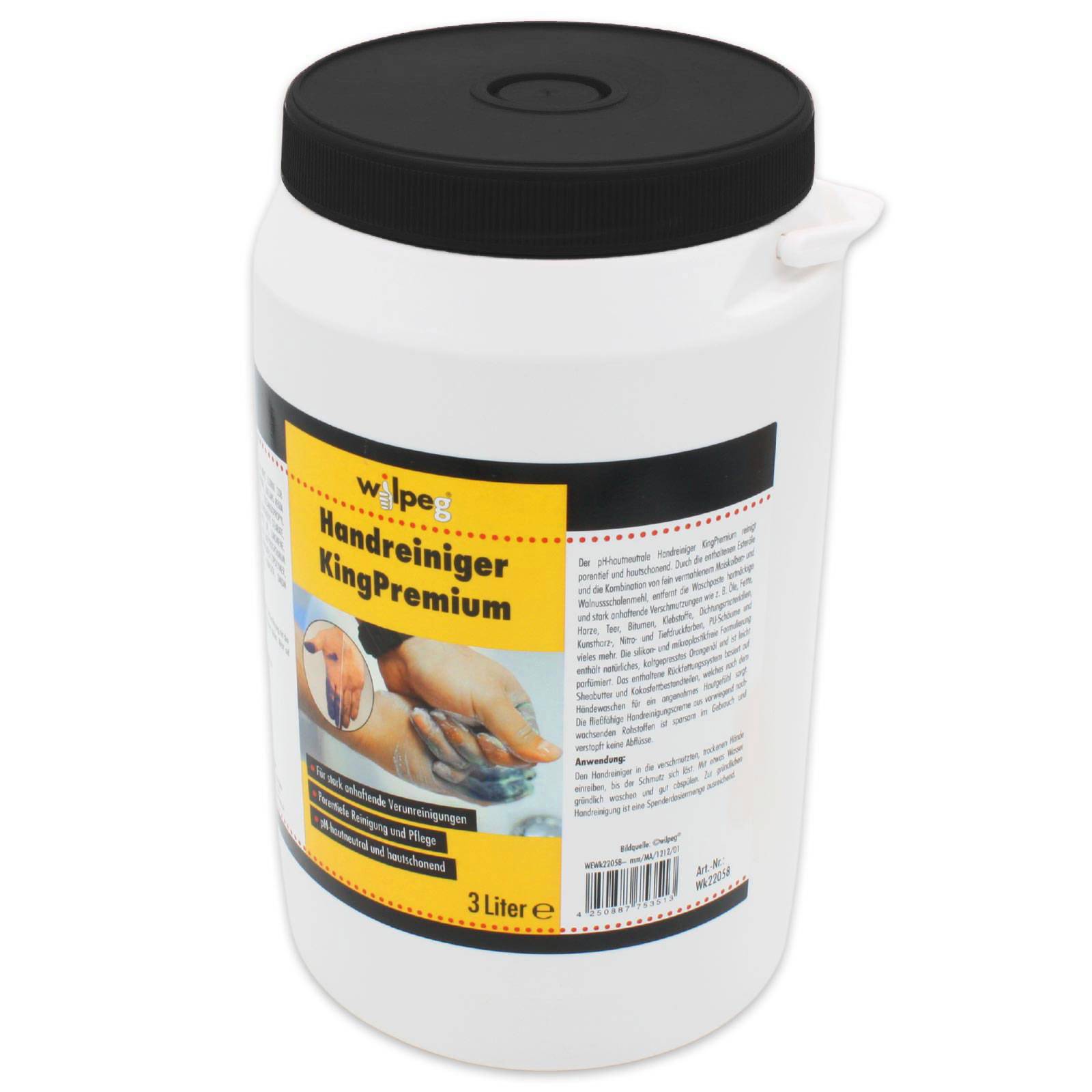 Wilpeg Handwaschpaste KingPremium 3 Liter