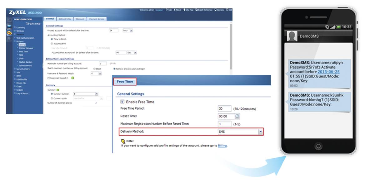 Zyxel E-iCard Hotspot Management - Lizenz