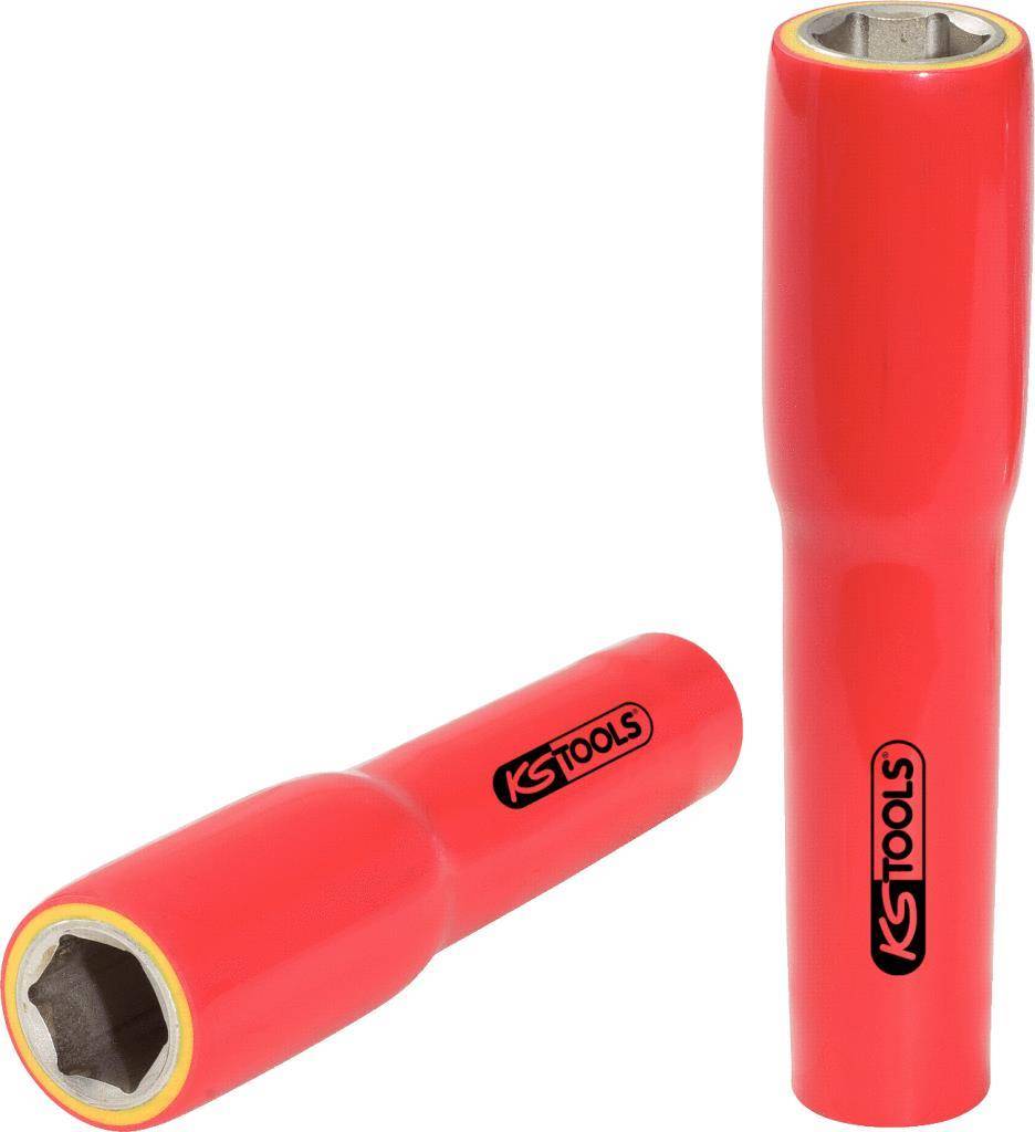 KS TOOLS 1/2'' Isolierte Stecknuss, XL, 24mm, 145mm (117.1376)