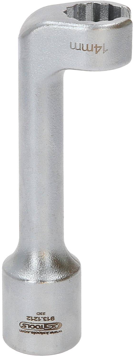 KS TOOLS 1/2" Offener Ring-Steckschlssel, 14mm
