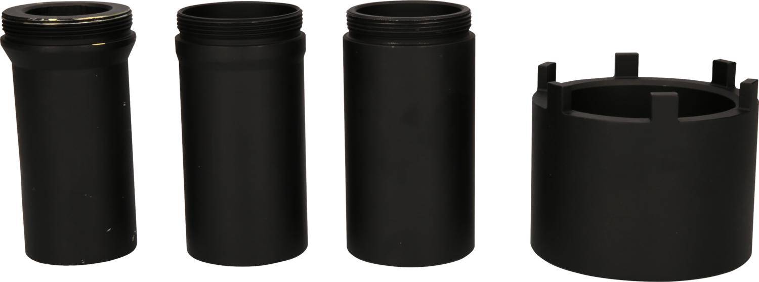 KS TOOLS Nutmuttern-Schlssel-Satz mit 3 Fhrungsrohren fr Mercedes, 75