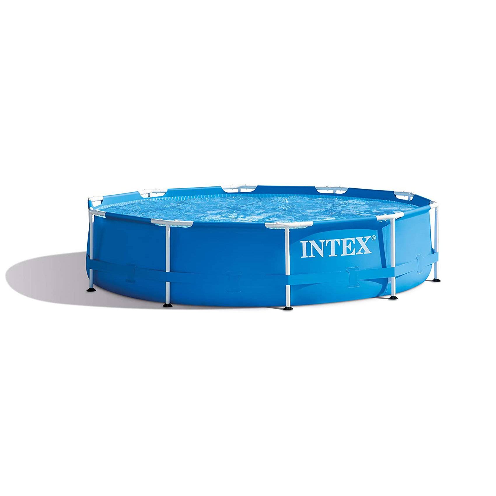 INTEX 28200NP - Metal-Frame Pool (305x76cm) + aufblasbare Schwimmtiere