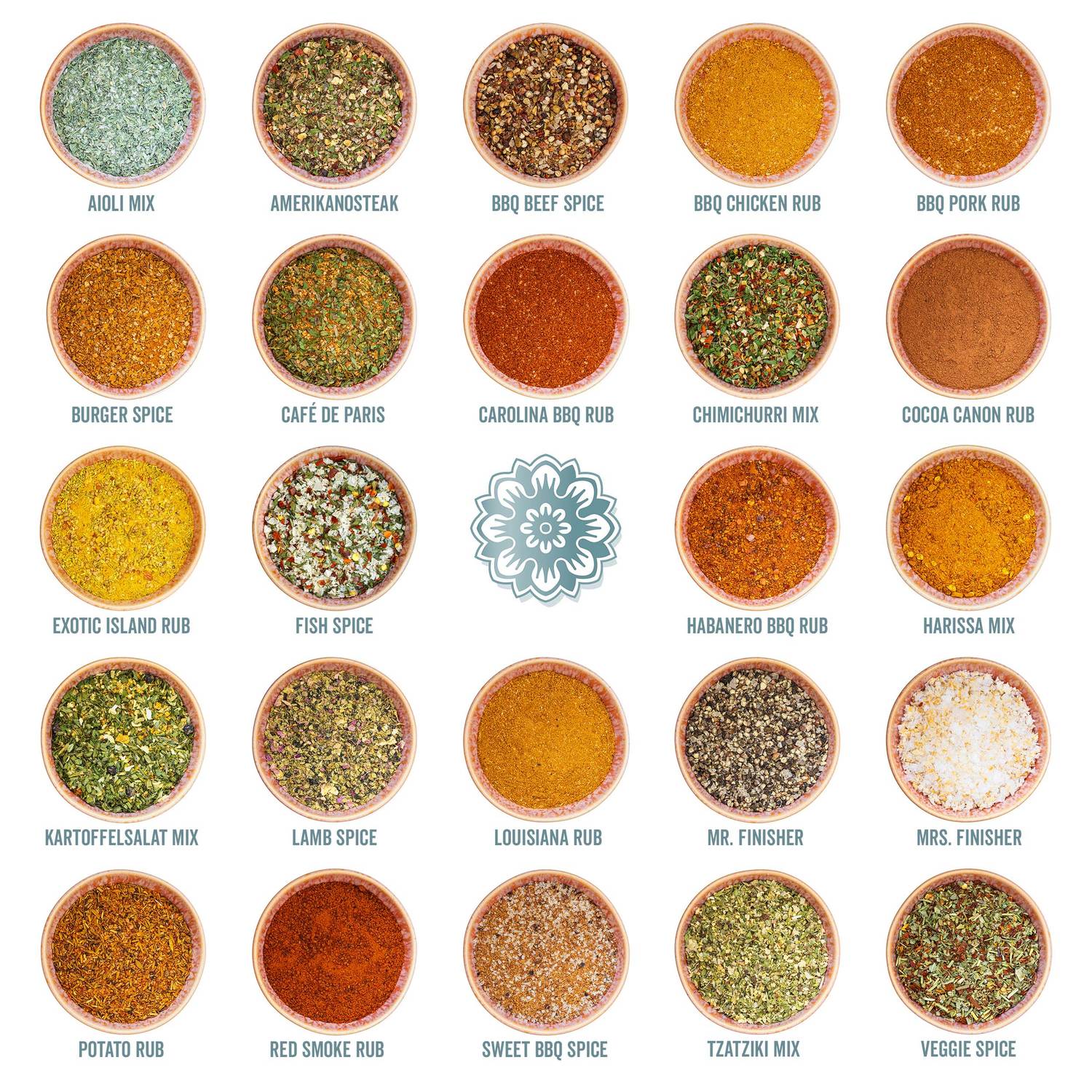 Corasol Premium BBQ & Grillgewürze Adventskalender mit 24 Gewürz-Mischungen und Rezept-Booklet, die Gewürz Gourmet Geschenkidee (284 g)