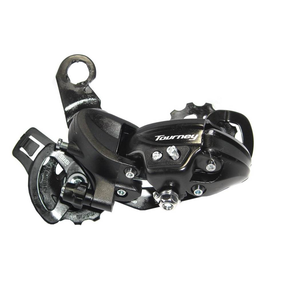 SHIMANO RD-TY300 Tourney/TX Schaltwerk, 6/7- fach, ohne Adapter, langer Käfig, schwarz